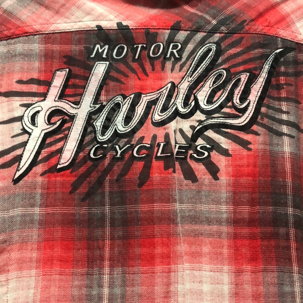 Harley Davidson Snap Front Shirt - Picture 3 of 5
